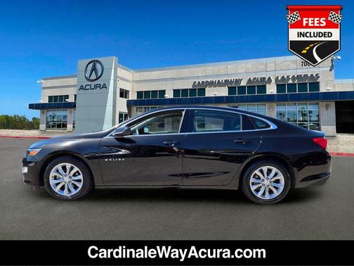 Black Metallic 2023 Chevrolet Malibu FWD 1LT