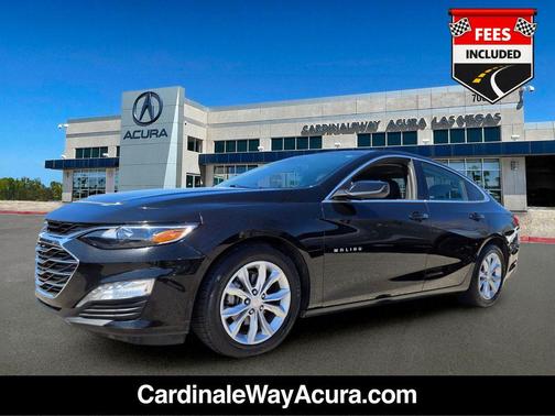 Black Metallic 2023 Chevrolet Malibu FWD 1LT