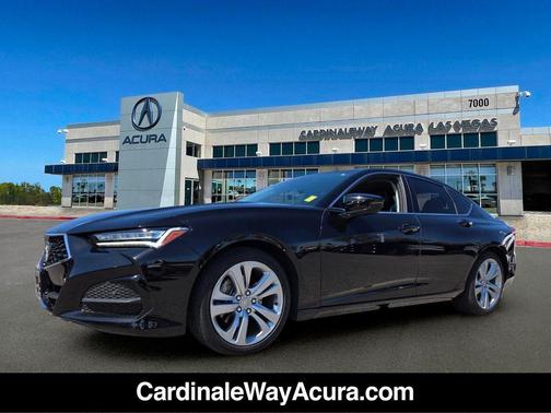 sparkle silver met 2021 Acura TLX Technology