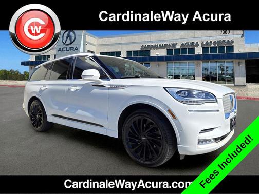 White 2022 Lincoln Aviator Reserve AWD