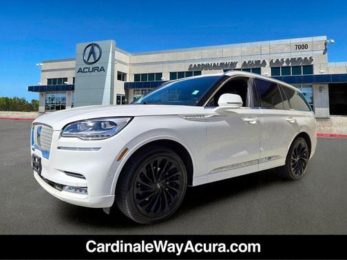 White 2022 Lincoln Aviator Reserve AWD