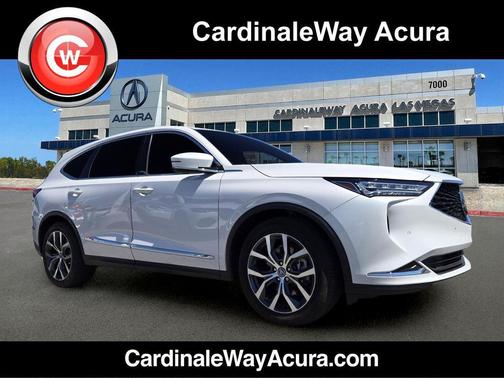 White 2024 Acura MDX Technology