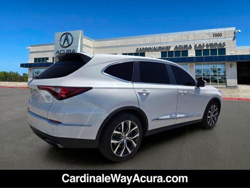 White 2024 Acura MDX Technology
