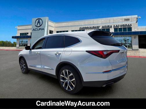 White 2024 Acura MDX Technology