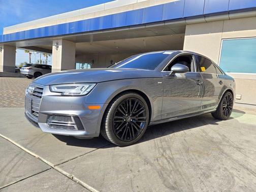 Monsoon Gray Metallic 2017 Audi A4 2.0T Prestige