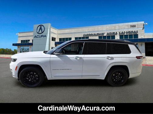 Bright White Clearcoat 2022 Jeep Grand Cherokee L Summit