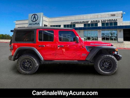 Firecracker Red Clearcoat 2023 Jeep Wrangler 4xe Rubicon 20th Anniversary
