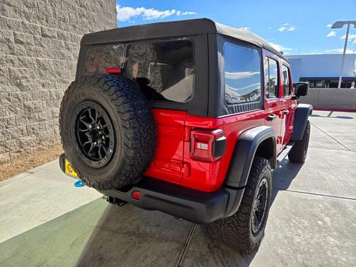 Firecracker Red Clearcoat 2023 Jeep Wrangler 4xe Rubicon 20th Anniversary