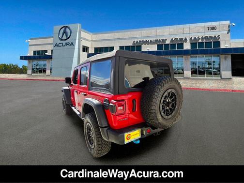 Firecracker Red Clearcoat 2023 Jeep Wrangler 4xe Rubicon 20th Anniversary