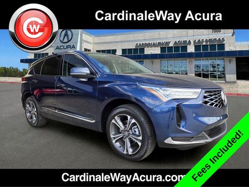 Canyon River Blue Metallic 2026 Acura RDX Technology Package