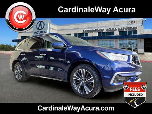 Fathom Blue Pearl 2020 Acura MDX 3.5L w/Technology Package
