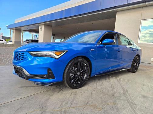 Double Apex Blue Pearl 2026 Acura Integra FWD A-Spec