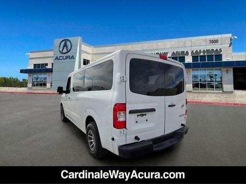 Glacier White 2017 Nissan NV Passenger NV3500 HD S V6