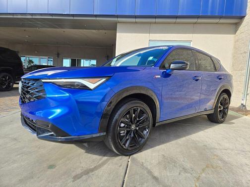 Adriatic Blue Sea Metallic 2025 Acura ADX A-Spec with Advance