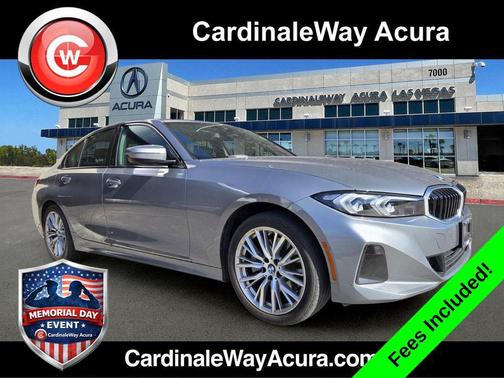 Gray Metallic 2023 BMW 330 xDrive