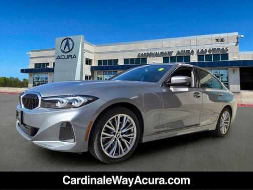 Gray Metallic 2023 BMW 330 xDrive