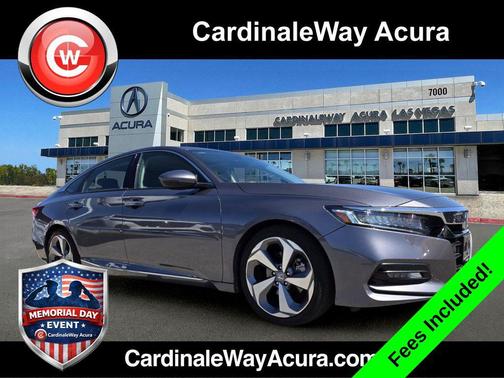 Modern Steel Metallic 2018 Honda Accord Touring 2.0T