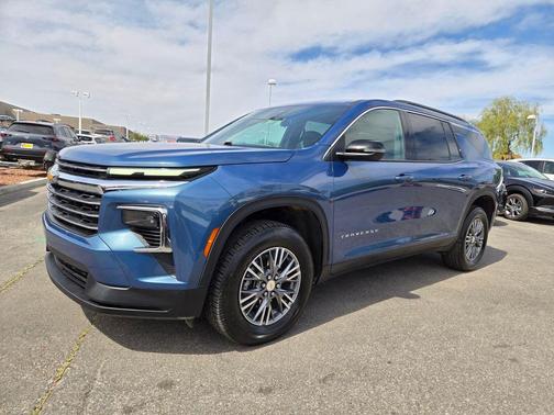 Lakeshore Blue 2025 Chevrolet Traverse LT