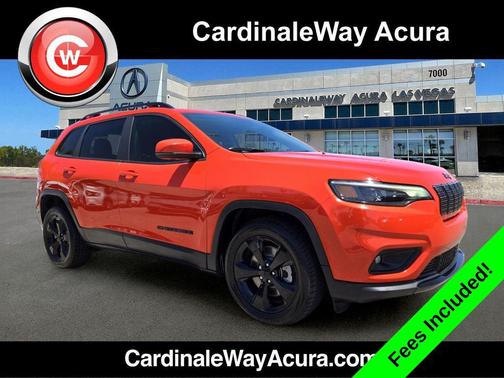 Spitfire Orange Clearcoat 2021 Jeep Cherokee Latitude Plus