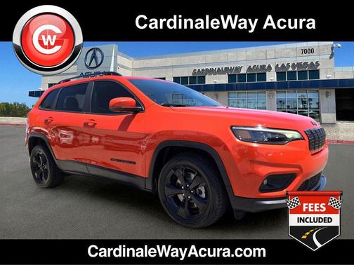 Spitfire Orange Clearcoat 2021 Jeep Cherokee Latitude Plus