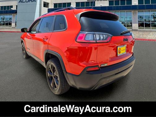 Spitfire Orange Clearcoat 2021 Jeep Cherokee Altitude