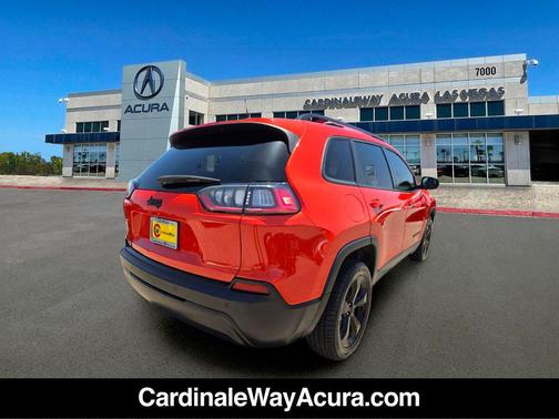 Spitfire Orange Clearcoat 2021 Jeep Cherokee Altitude