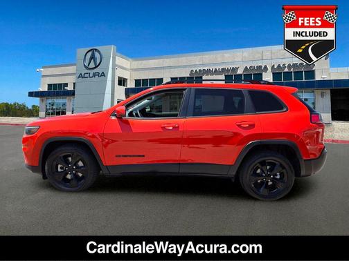 Spitfire Orange Clearcoat 2021 Jeep Cherokee Latitude Plus