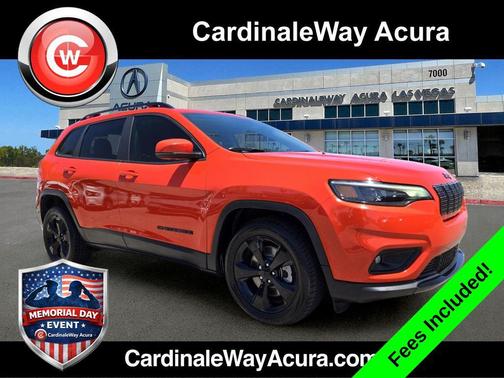 Spitfire Orange Clearcoat 2021 Jeep Cherokee Altitude