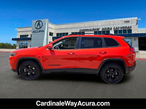 Spitfire Orange Clearcoat 2021 Jeep Cherokee Altitude