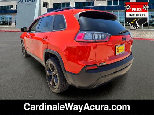 Spitfire Orange Clearcoat 2021 Jeep Cherokee Latitude Plus