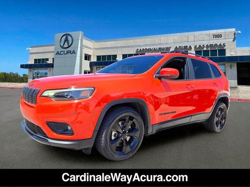 Spitfire Orange Clearcoat 2021 Jeep Cherokee Altitude
