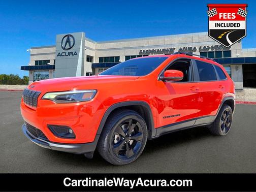 Spitfire Orange Clearcoat 2021 Jeep Cherokee Latitude Plus