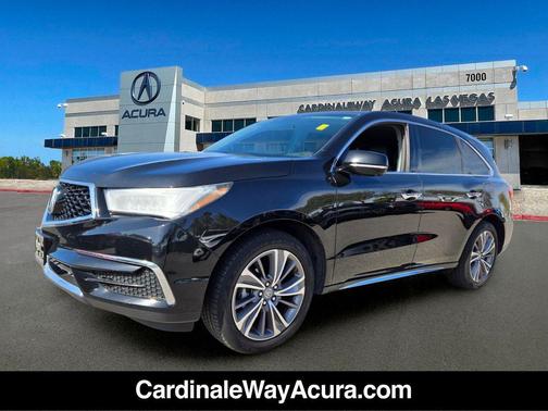 Black 2018 Acura MDX 3.5L w/Technology Package