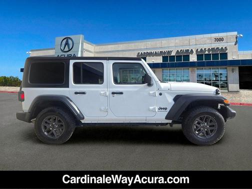 Bright White Clearcoat 2024 Jeep Wrangler Sport S