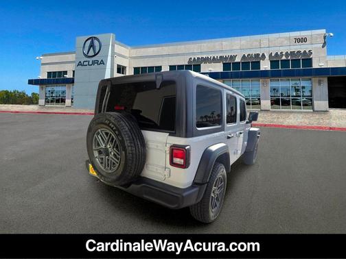 Bright White Clearcoat 2024 Jeep Wrangler Sport S