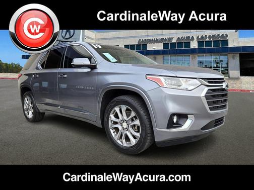 Steel Metallic 2019 Chevrolet Traverse Premier