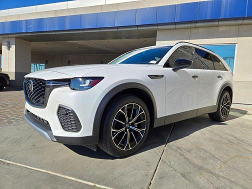 White 2025 Mazda CX-70 PHEV Premium