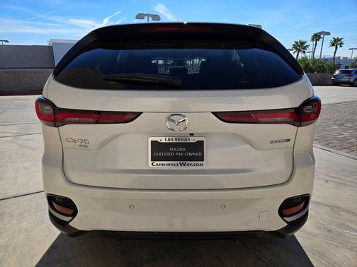 White 2025 Mazda CX-70 PHEV Premium