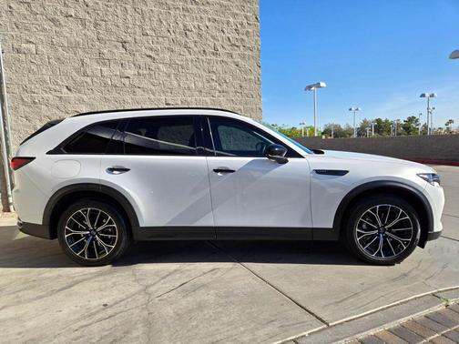 White 2025 Mazda CX-70 PHEV Premium