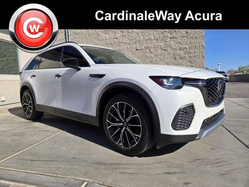 White 2025 Mazda CX-70 PHEV Premium