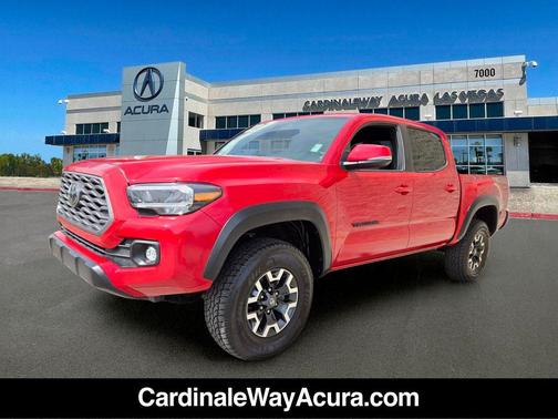 Barcelona Red Metallic 2022 Toyota Tacoma TRD Off Road