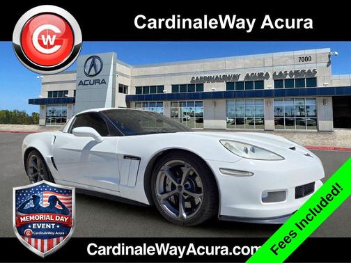 Arctic White 2012 Chevrolet Corvette Grand Sport