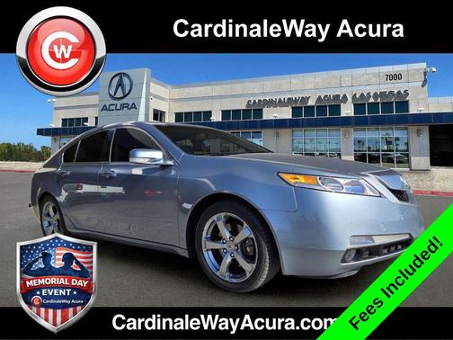 Borealis Blue Pearl 2010 Acura TL Technology