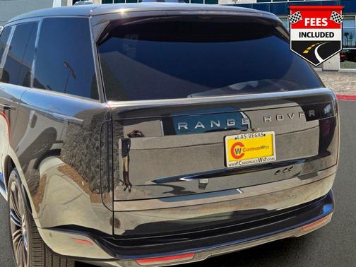 Black 2025 Land Rover Range Rover SE