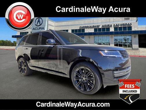 Black 2025 Land Rover Range Rover SE