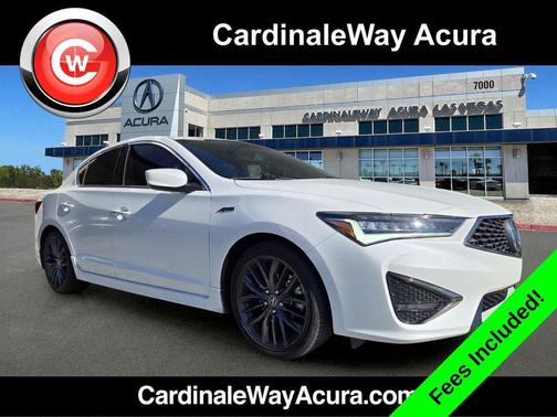 Platinum White Pearl 2022 Acura ILX Technology & A-Spec Packages