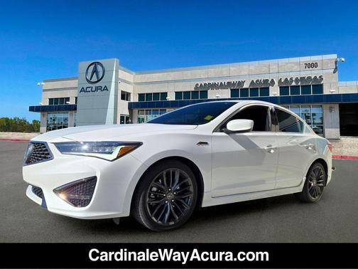 Platinum White Pearl 2022 Acura ILX Technology & A-Spec Packages
