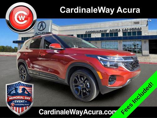 Mars Orange 2024 Kia Seltos X-Line