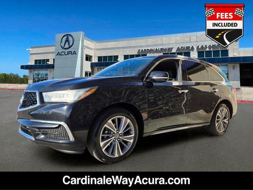 Black 2017 Acura MDX 3.5L w/Technology Package