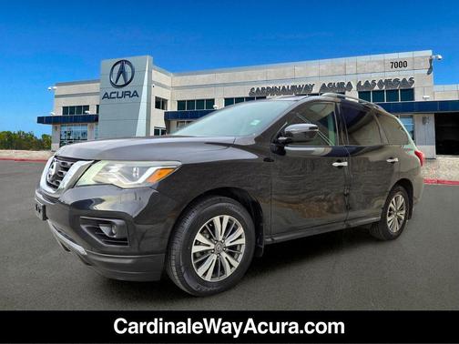 Magnetic Black Pearl 2020 Nissan Pathfinder S 4WD